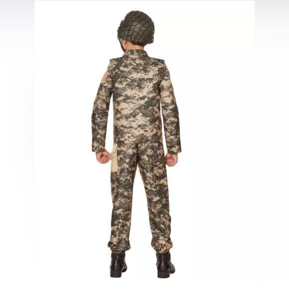 Spirit Halloween Camouflage Army Costume for Kids - Picture 2 of 10